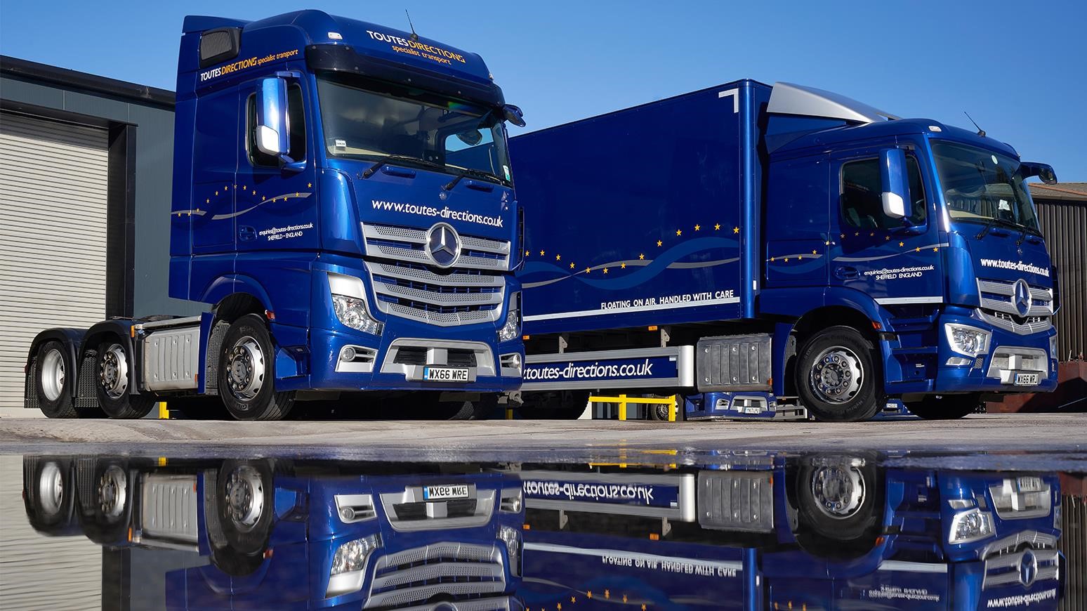 Toutes Directions Puts Mercedes-Benz Trucks & Vans To Work