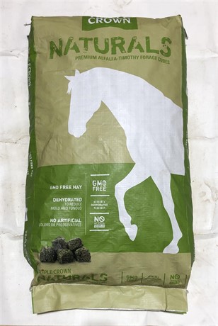 TRIPLE CROWN NATURALS - PREMIUM ALFALFA TIMOTHY FORAGE CUBES New Other for sale