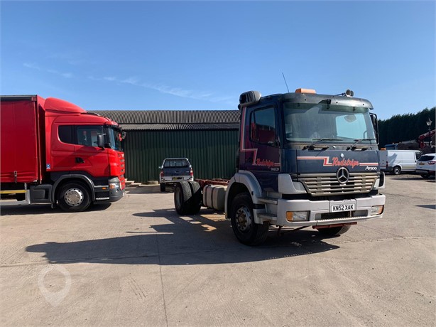 2002 MERCEDES-BENZ ATEGO 1823 Used Chassis Cab Trucks for sale