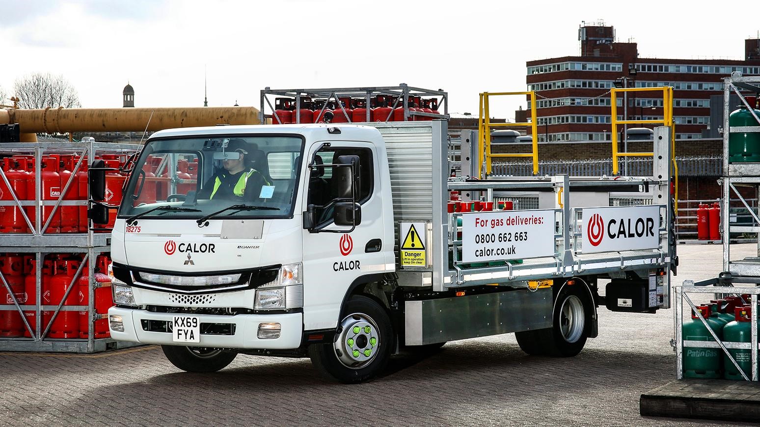 UK Gas Supplier Calor Purchases FUSO eCanter To Operate In London’s Ultra Low Emission Zone