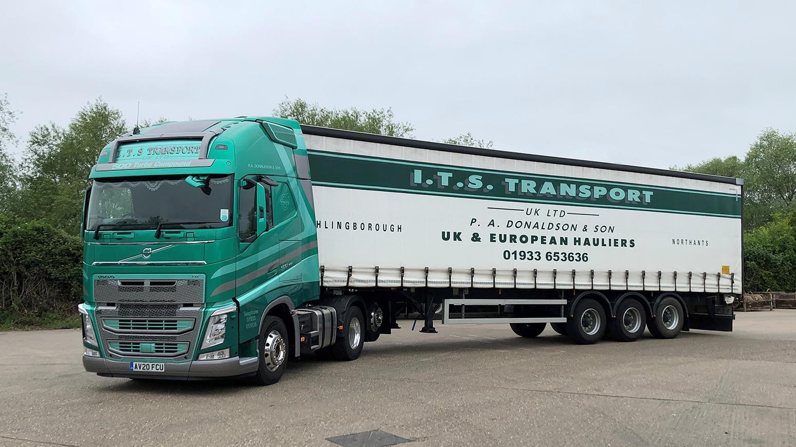 Volvo FH Tractor With I-Save Cuts Fuel Costs For Long-Haulage Specialist I.T.S. Transport