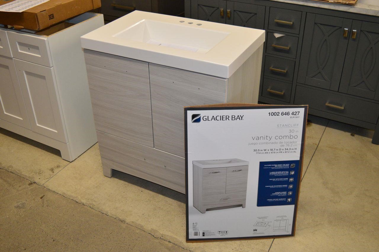 Glacier Bay 30 Bath Vanity Van Klaveren Auctions Inc Glacier Bay 30 Bath Vanity Van Klaveren Auctions Inc