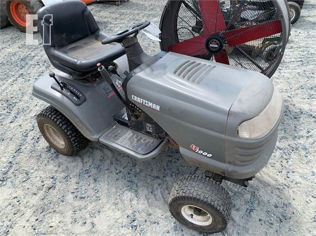 Equipmentfacts Com Craftsman Llt1000 Riding Mower No Deck As Is Wil Online Auctions