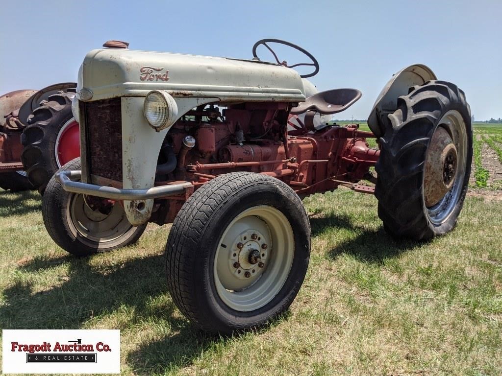 1948 Ford 8n Tractor With 1946 2n Engine Fragodt Auction And Real Estate