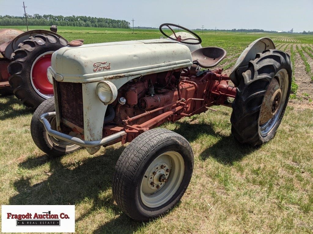 1948 Ford 8n Tractor With 1946 2n Engine Fragodt Auction And Real Estate