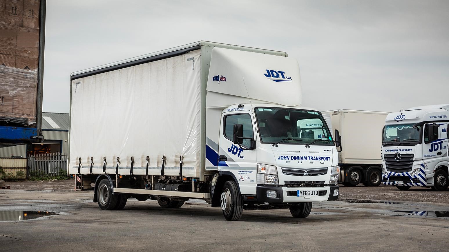 John Dinham Transport Adds First Used FUSO Canter After Years Of Buying Pre-Owned Mercedes-Benz Trucks