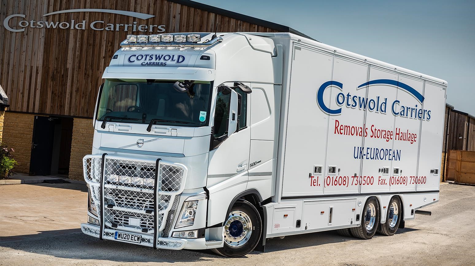 Oxfordshire-Based Cotswold Carriers Adds New Volvo FH Box Truck For Its Removal Operations