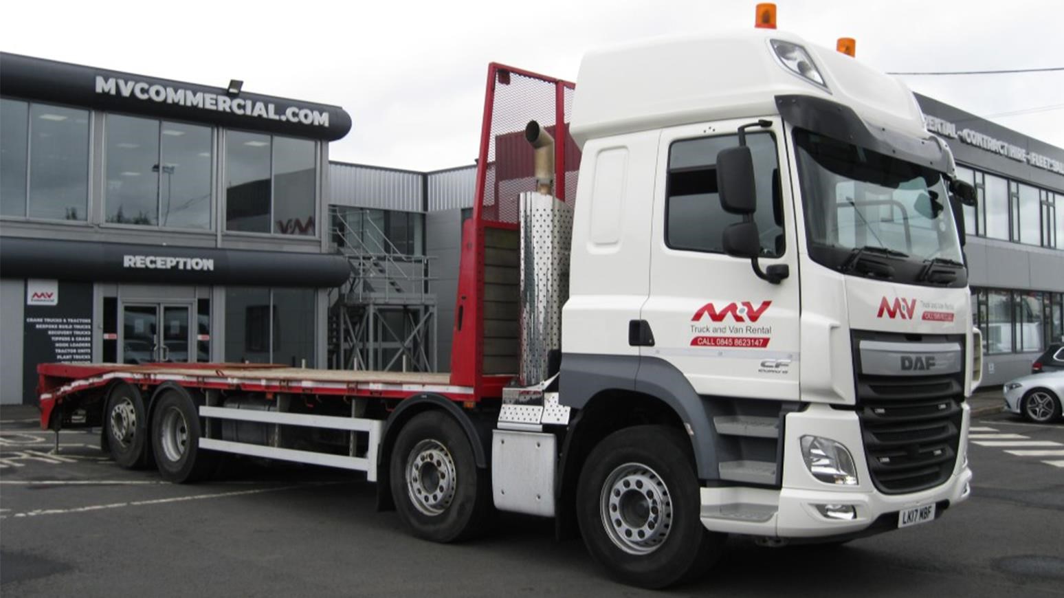 Commercial Vehicle Auctions Holds First Online Truck Auction With MV Commercial