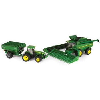 JOHN DEERE 1/64 HARVESTING SET New Toys Baby Products for sale