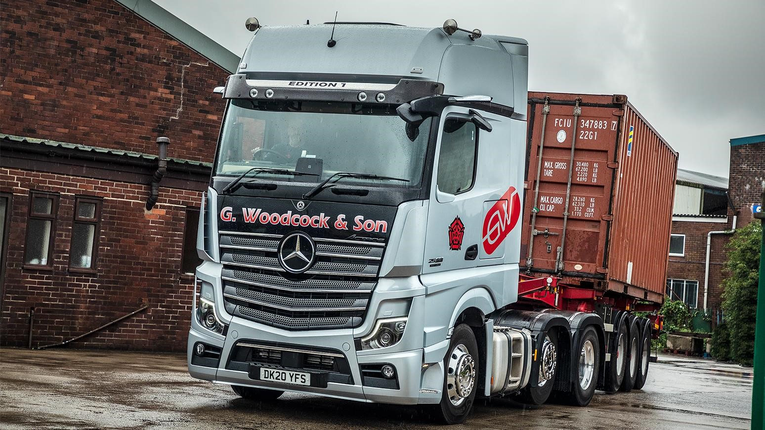 G Woodcock & Son Purchase Mercedes-Benz Actros Edition 1 To Make A Statement & Reward A Driver