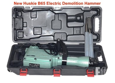 Huskie B65 Electric Demo Hammer Other Online Auctions 3 Listings Equipmentfacts Com Page 1 Of 1