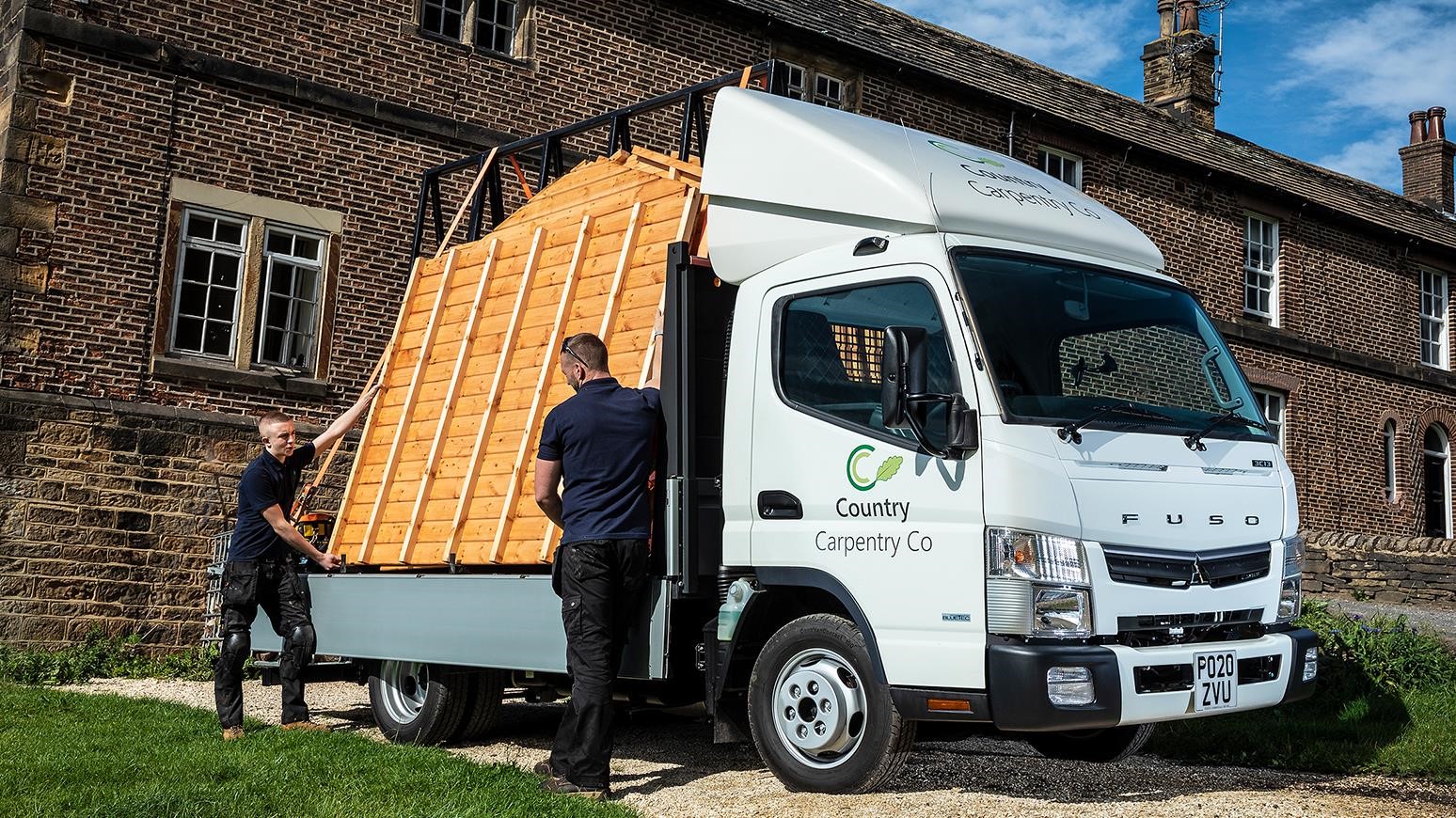 FUSO Canter Delivers Robust, Ready-To-Work Platform For Country Carpentry
