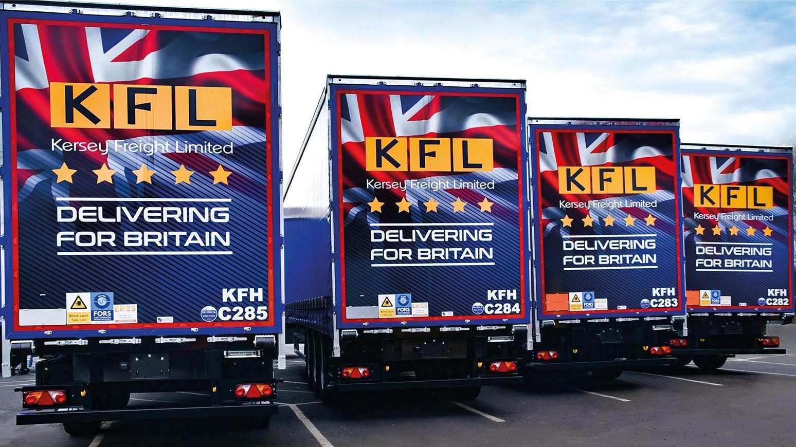 Suffolk-Based Kerry Freight Ltd Adds 20 New SDC Freespan Curtainsiders To Its 180-Trailer Fleet