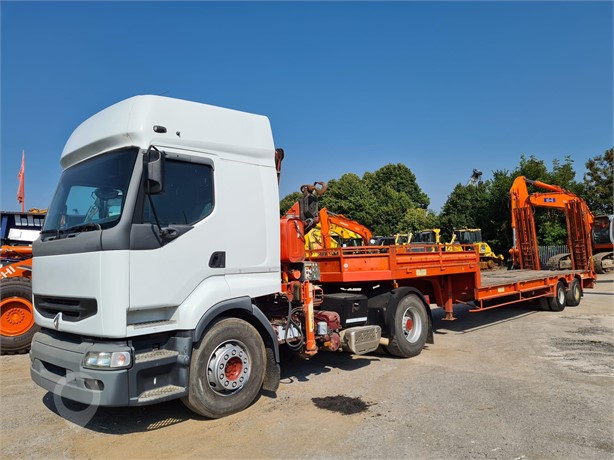 1999 RENAULT PREMIUM 180 Used Tractor with Crane for sale