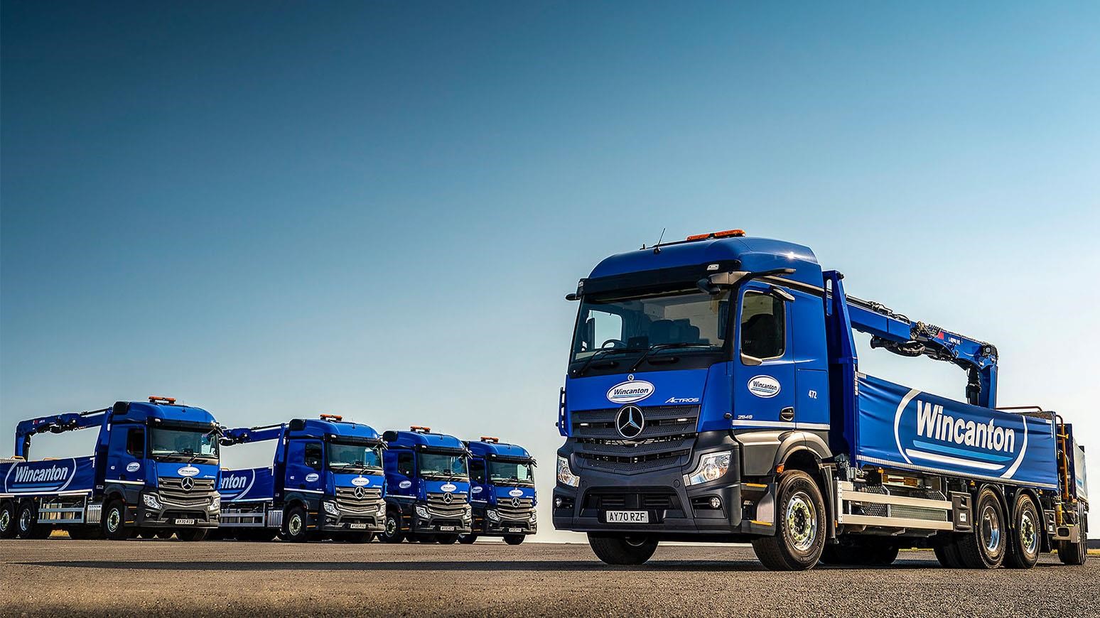 Logistics Firm Wincanton Leverages Safety & Long-Haulage Abilities Of New Fifth-Generation Mercedes-Benz Actros