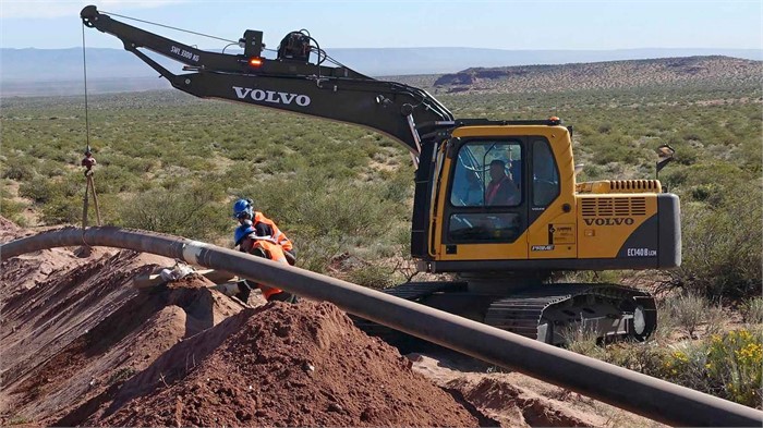 Kit di conversione del posatubi rotante Volvo CE per escavatori da 14 tonnellate Img
