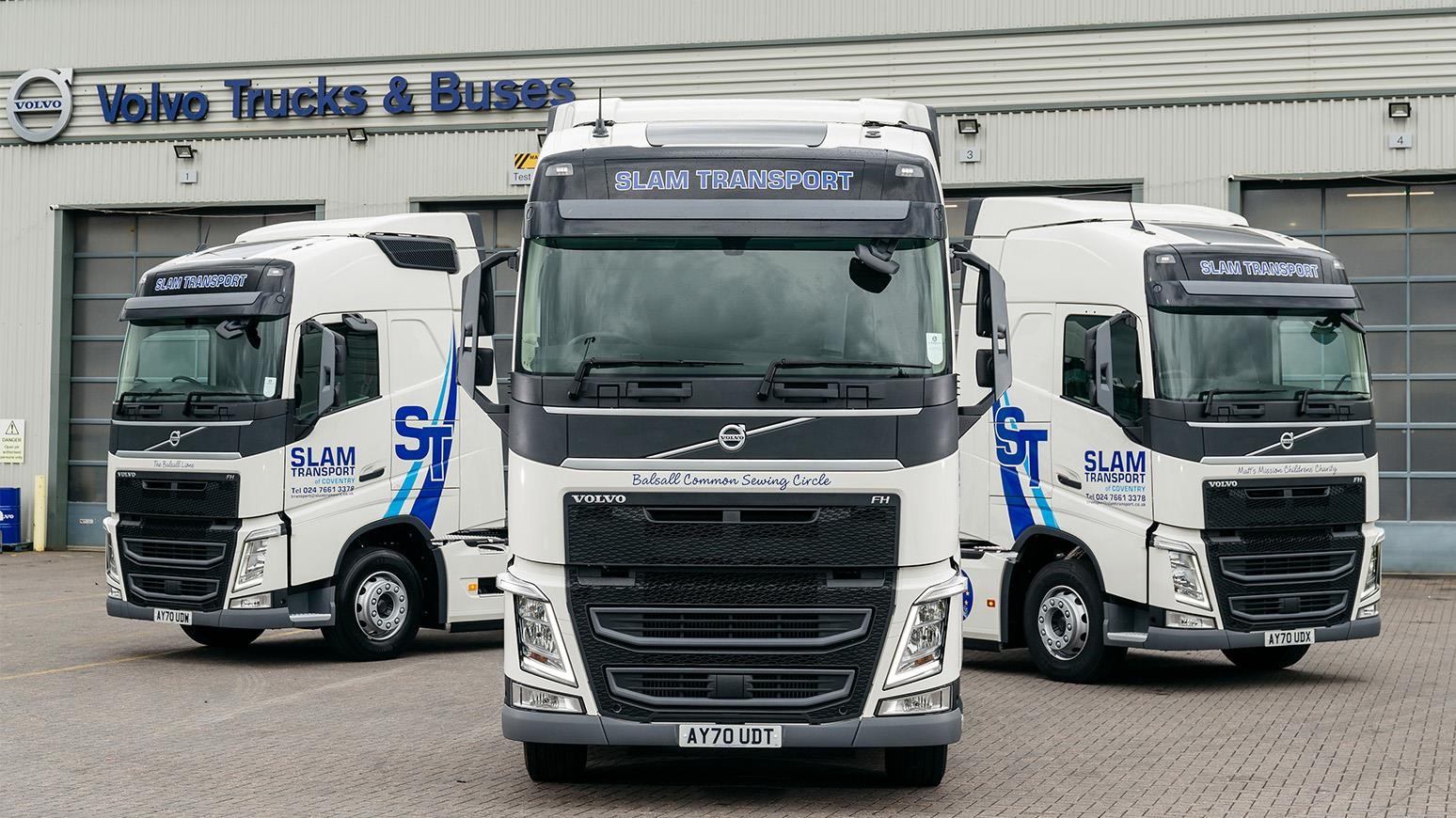 Coventry-Based Parcel Transporter Acquires 10 New Volvo FH Tractor Units