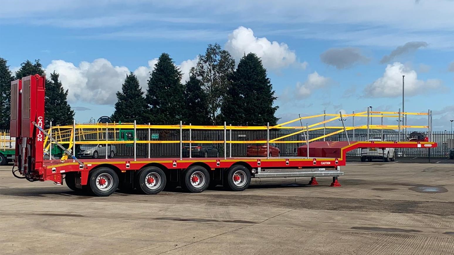 Montracon Adds New Four-Axle MT70 Trailer To MT Machinery Carrier Range