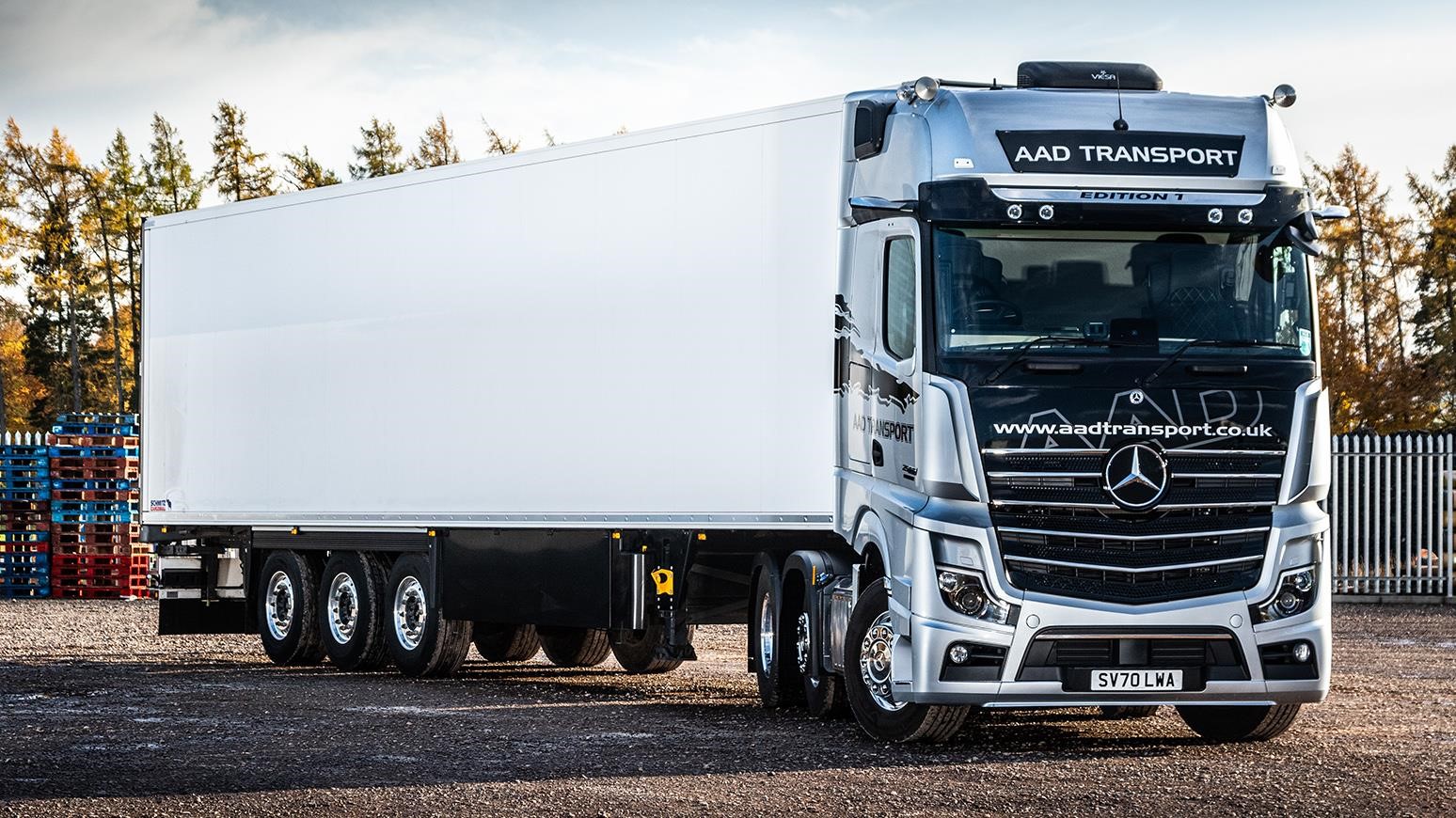 Kirriemuir-Based Haulier Gets New Mercedes-Benz Actros Edition 1 (One Of Just 35 Available In The UK)