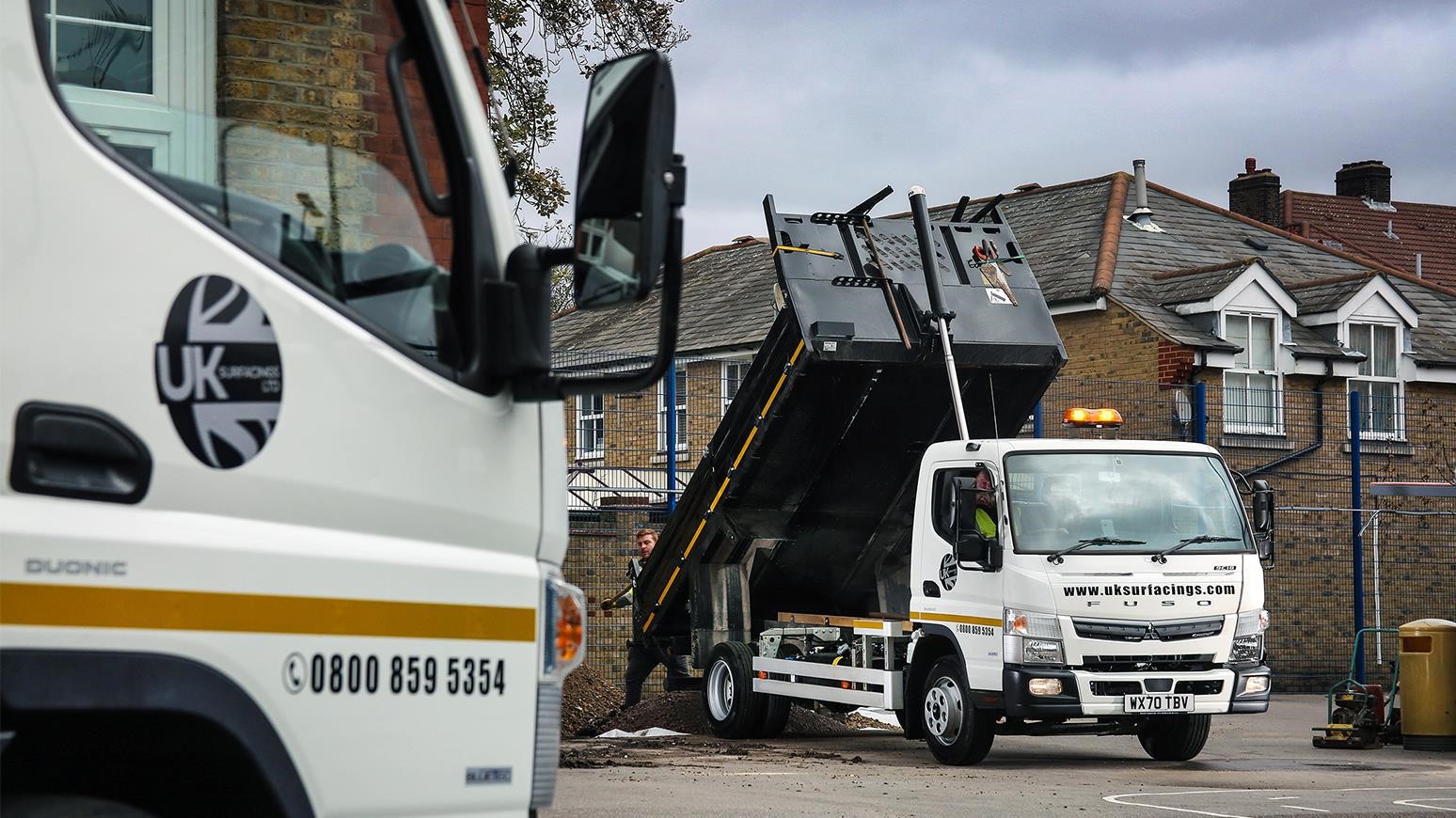 UK Surfacings Commissions Like-For-Like FUSO Canter Replacements