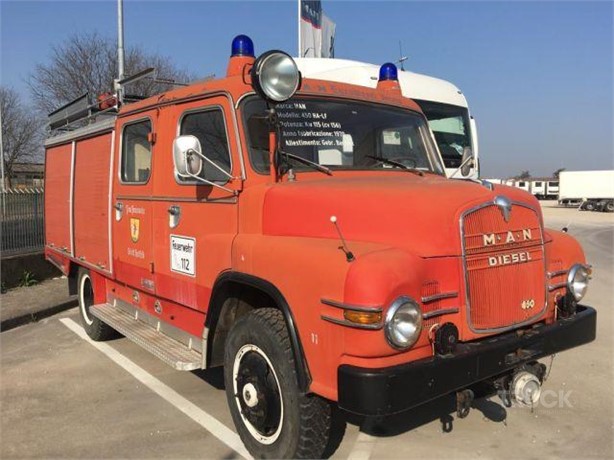 1970 MAN FE 460 A Used Feuerwehrwagen zum verkauf