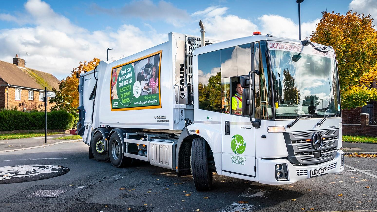 Greener Ealing Commissions 32 Mercedes-Benz Econic Refuse Collection Vehicles