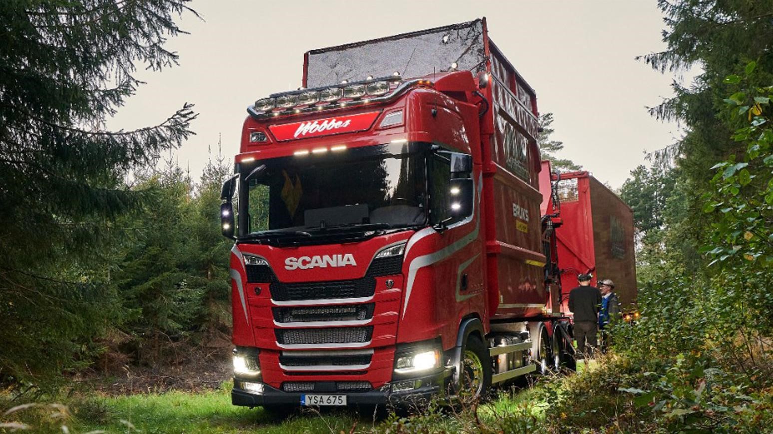 Swedish Wood-Chipping Specialist Relies On Scania 650 S & R 580 Trucks To Keep Up With High Demand