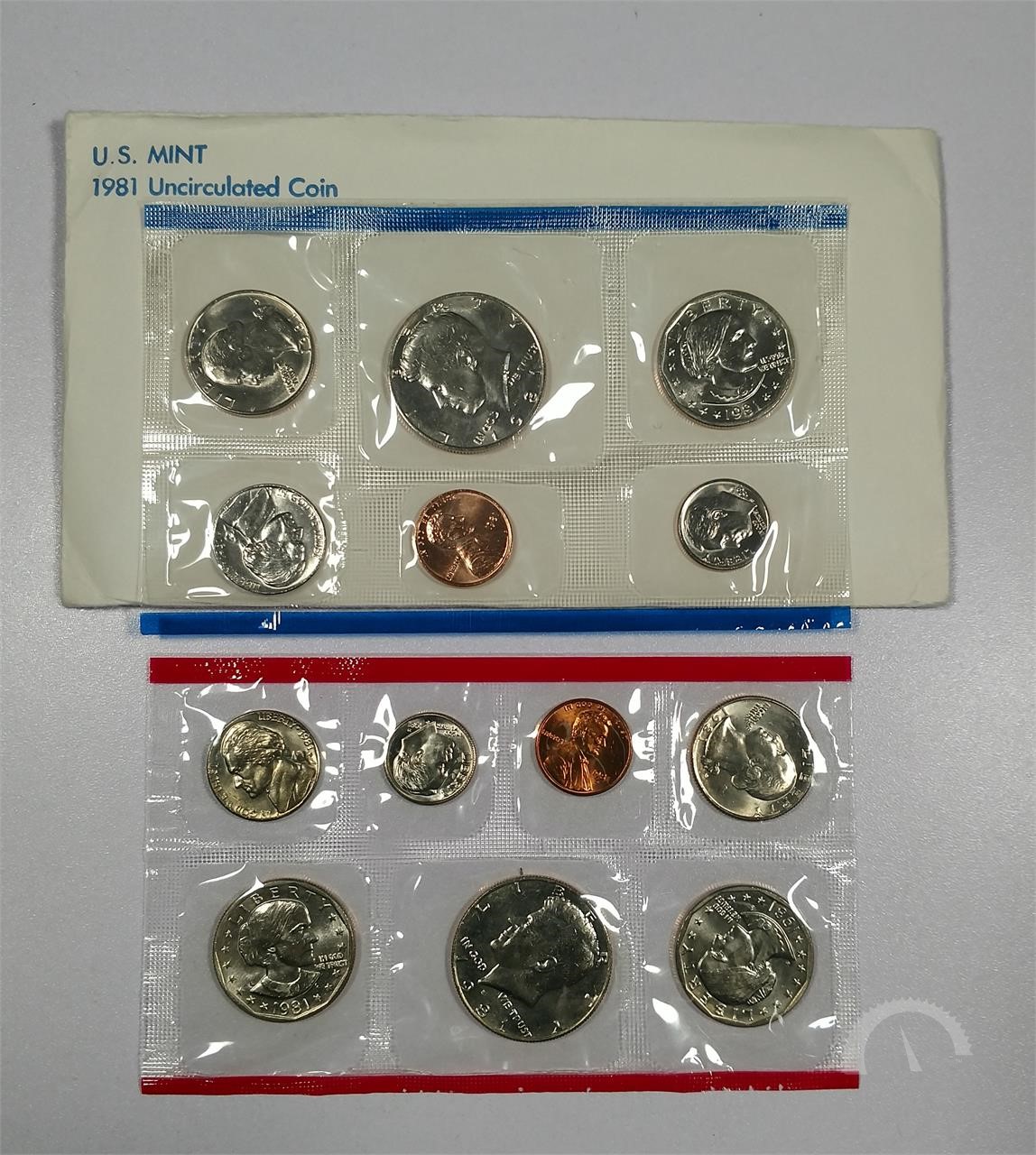 Coins Direct from US Mint Cello Packs 1974 QUARTERS Uncirculated U.S QTY 10 
