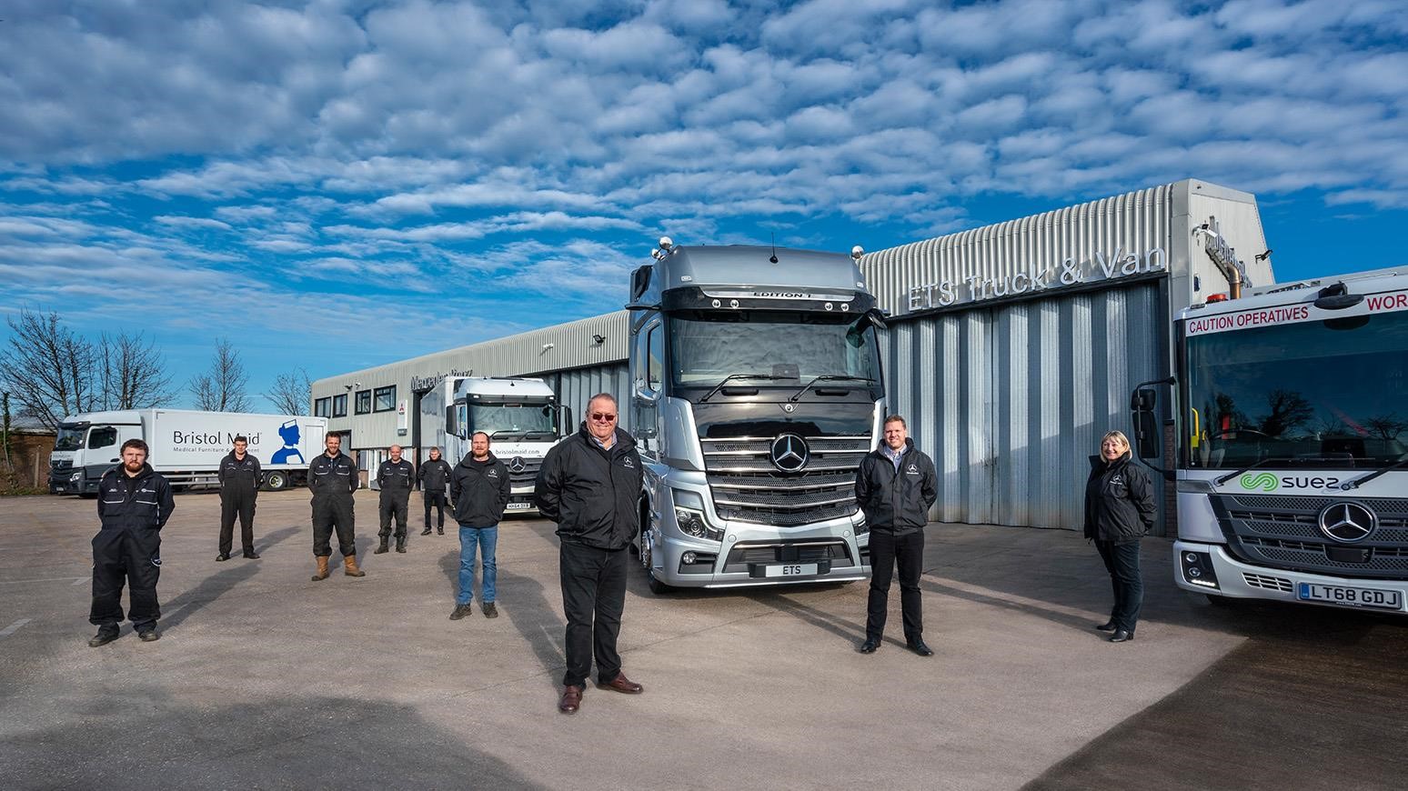 Dorset-Based ETS Truck & Van Becomes One Of Mercedes-Benz’s Newest Authorised Repairers