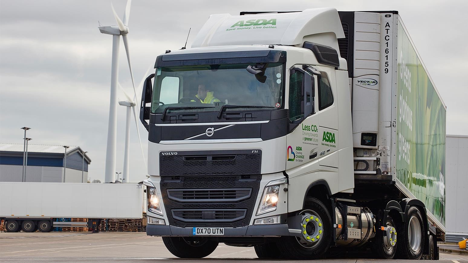 Supermarket Giant Asda Takes Delivery Of 202 Volvo FH LNG Tractor Units