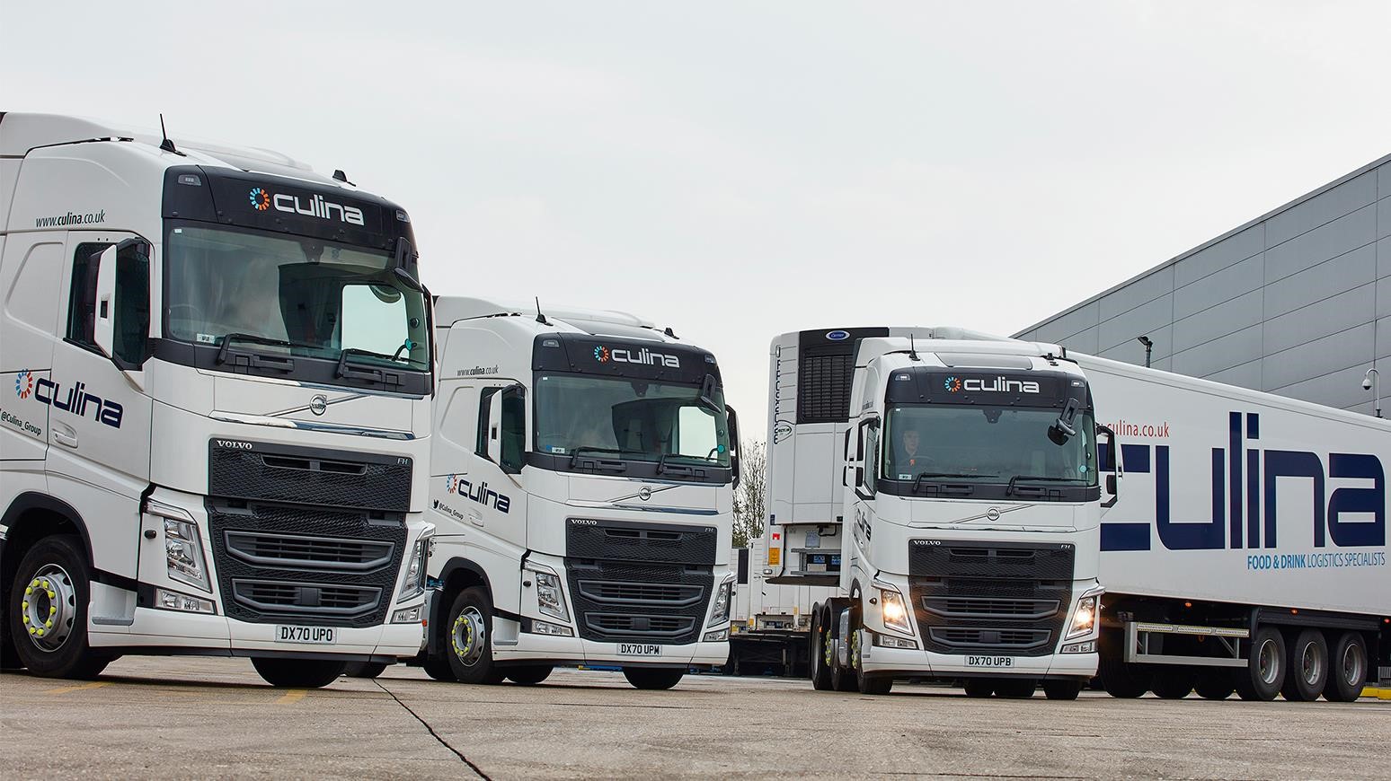 Culina Group Adds 134 Volvo FH Tractor Units To Fleet For Fuel Savings & Driver Comfort