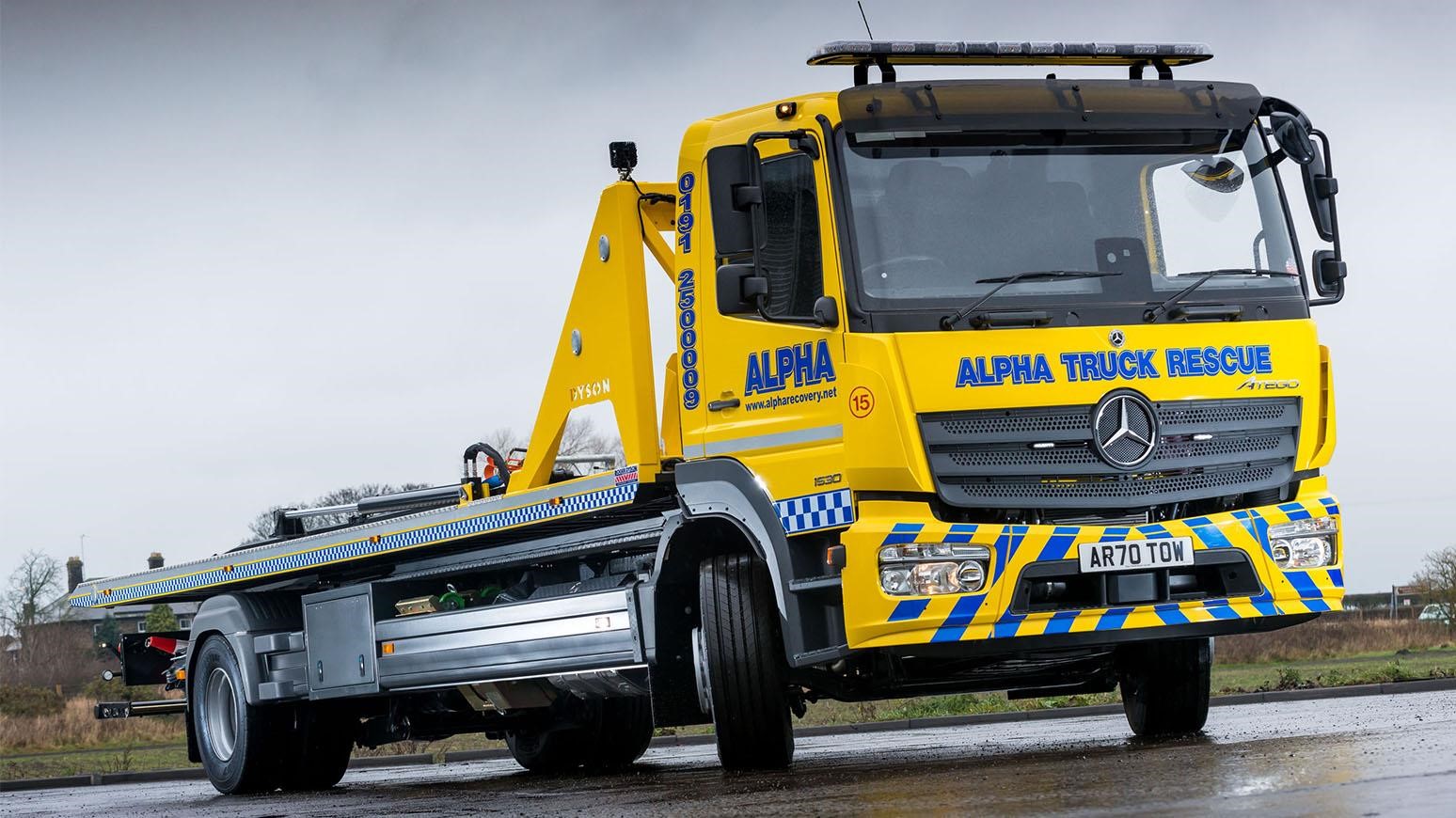 Mercedes-Benz Atego To Serve As New Breakdown Truck For Alpha Recovery