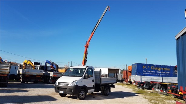 1900 IVECO DAILY 35C12 Used Dropside Crane Vans for sale