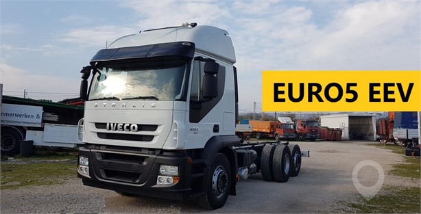 2012 IVECO ECOSTRALIS 420 Used Chassis Cab Trucks for sale