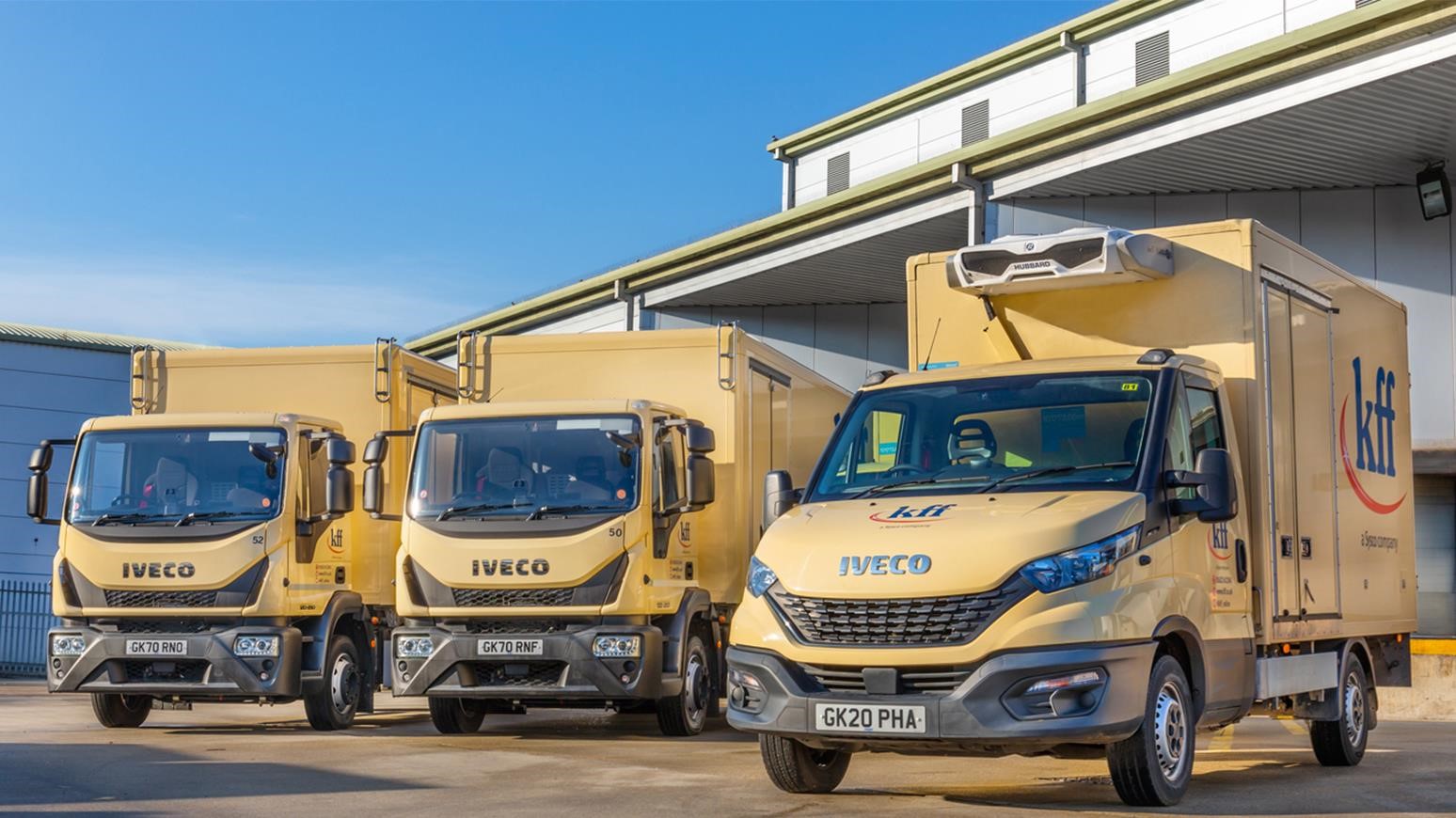 Kent-Based Food Distributor Adds 31 New IVECO Vehicles, Including 13 Eurocargo Trucks & 18 Daily Vans