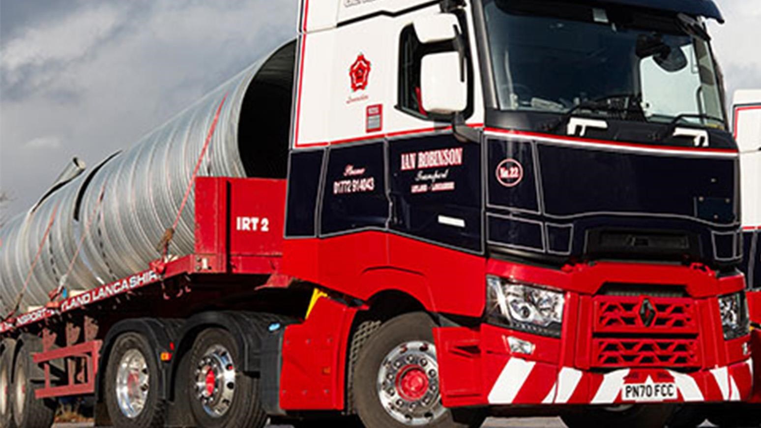 Hazardous Waste Transport Firm Ian Robinson Transport Adds Renault T520 High Haulers To Fleet