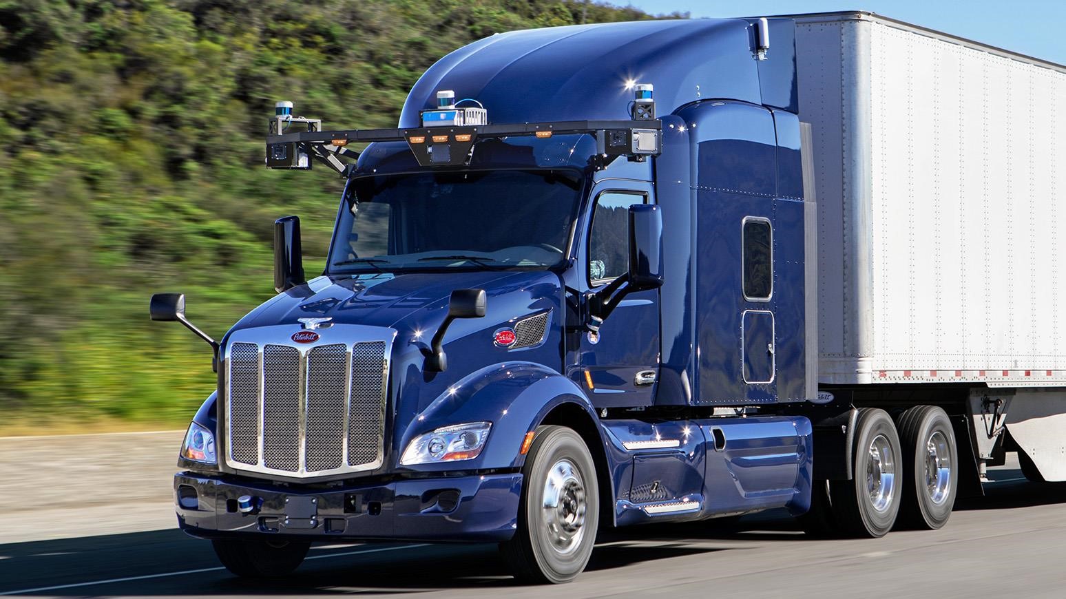 PACCAR Teams With Aurora To Develop Self-Driving Technology For Peterbilt & Kenworth Trucks