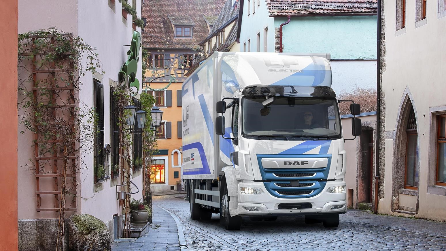 DAF Introduces New LF Electric Zero-Emission Truck For Urban Distribution Applications