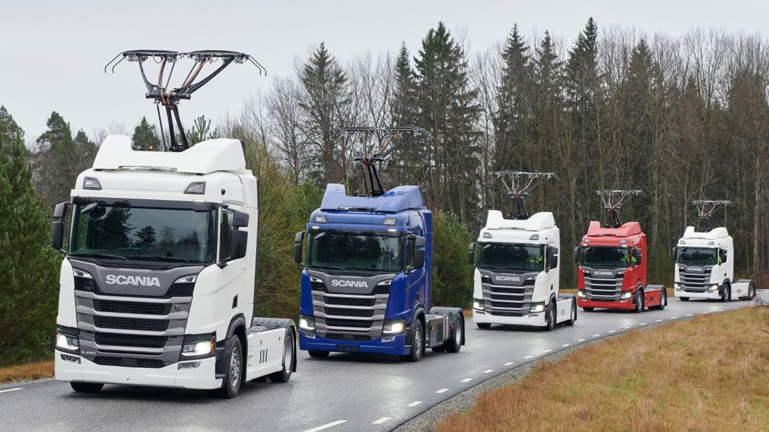 7 More Scania Trucks To Join German E-Road Testing