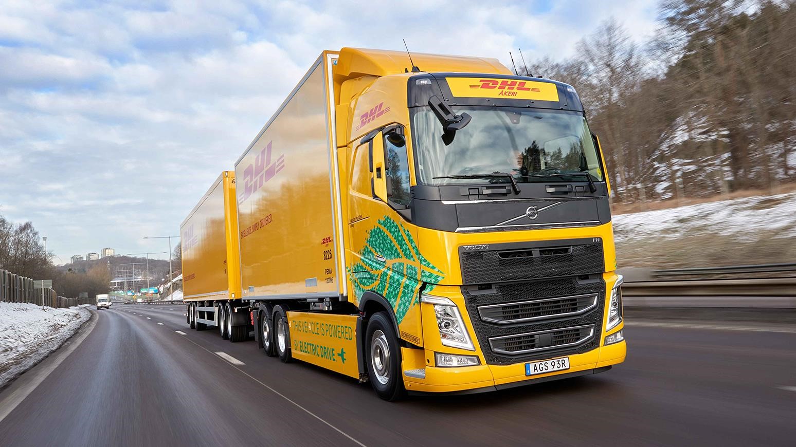 Volvo Teams Up With DHL To Test All-Electric FH On Swedish Regional Distribution Route