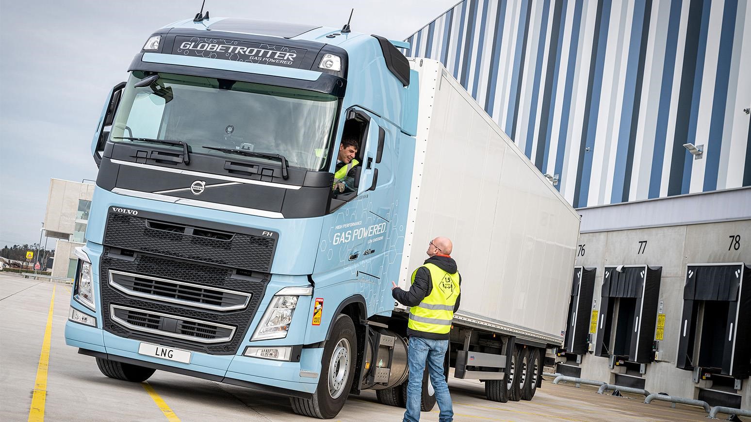 Volvo FH 460 LNGs Help Exintra Group Provide Environmentally Friendly Logistics To Fashion Retailer Client Primark