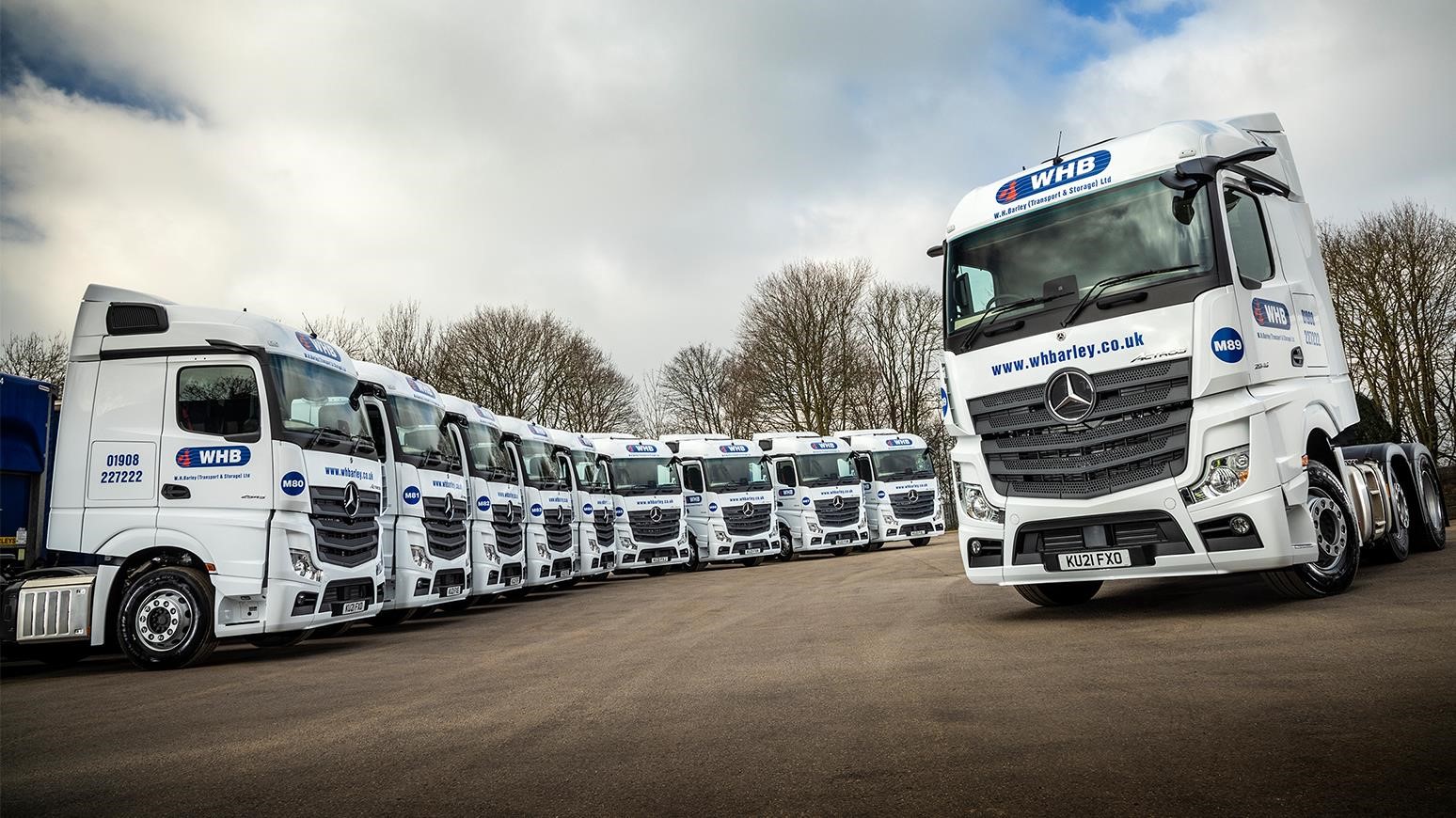 Milton Keynes Haulier Grows Fleet By 10 New Mercedes-Benz Actros 2545 Trucks