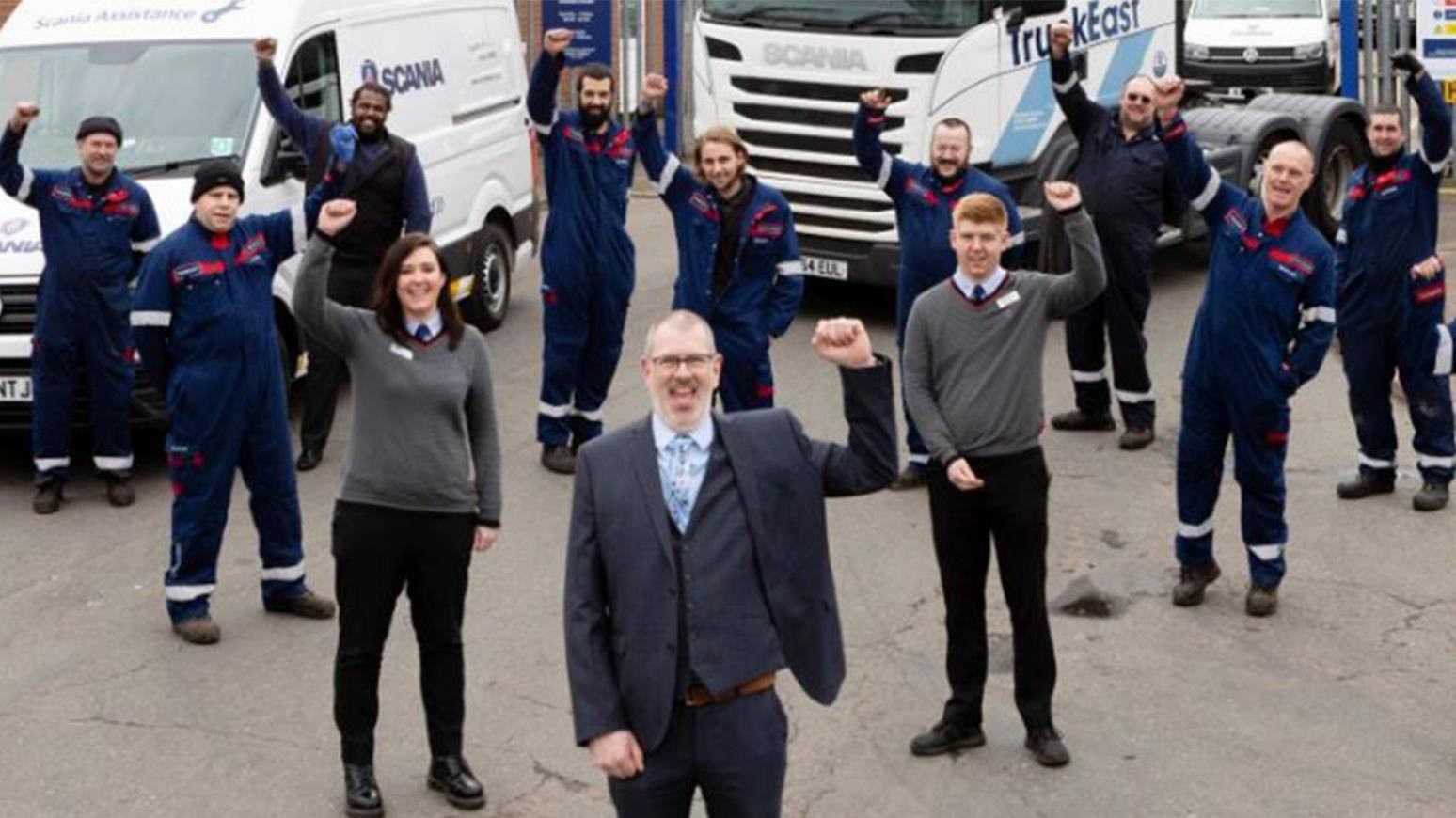 TruckEast Norwich Named 2020 Scania Depot Of The Year, Its Second Win In Three Years
