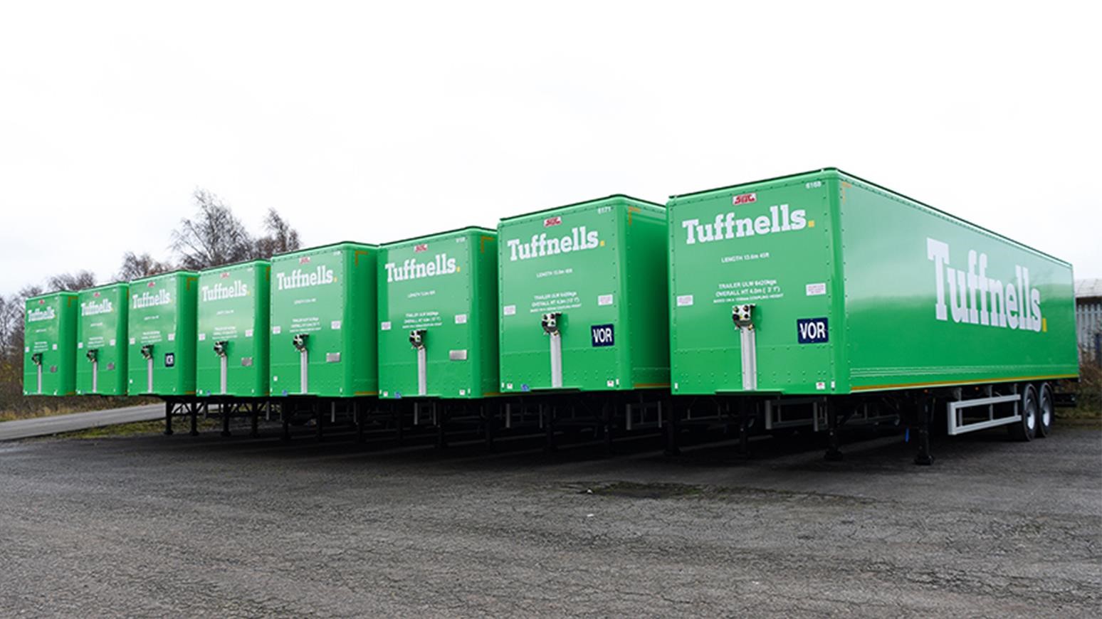 Parcel Delivery Services Provider Orders 220 New SDC Boxvan & Curtainsider Trailers