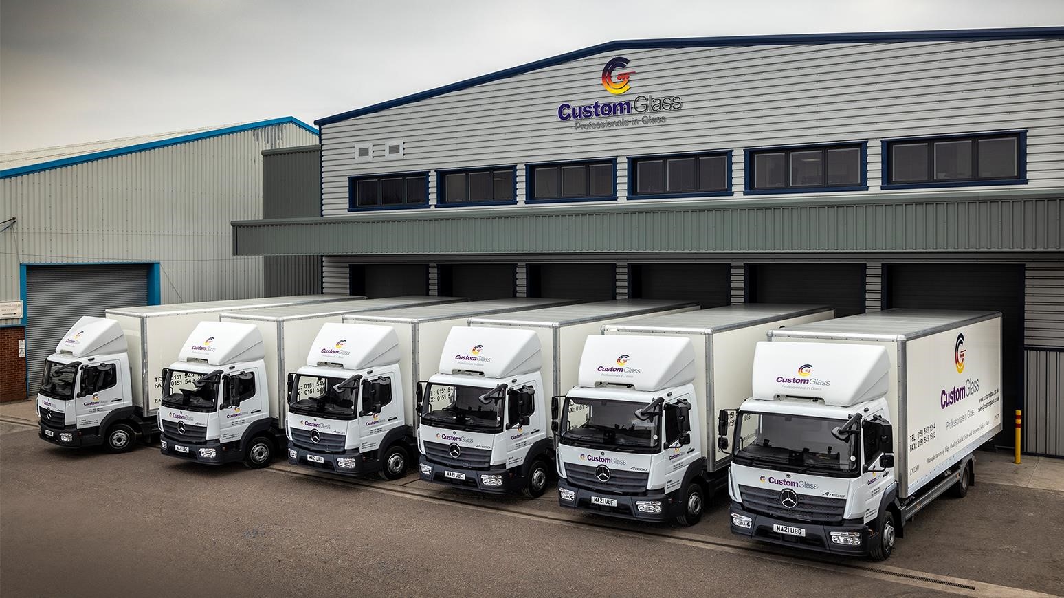 Liverpool Glass Specialist Adds Six Mercedes-Benz Ategos From Newly Formed eStar Truck & Van