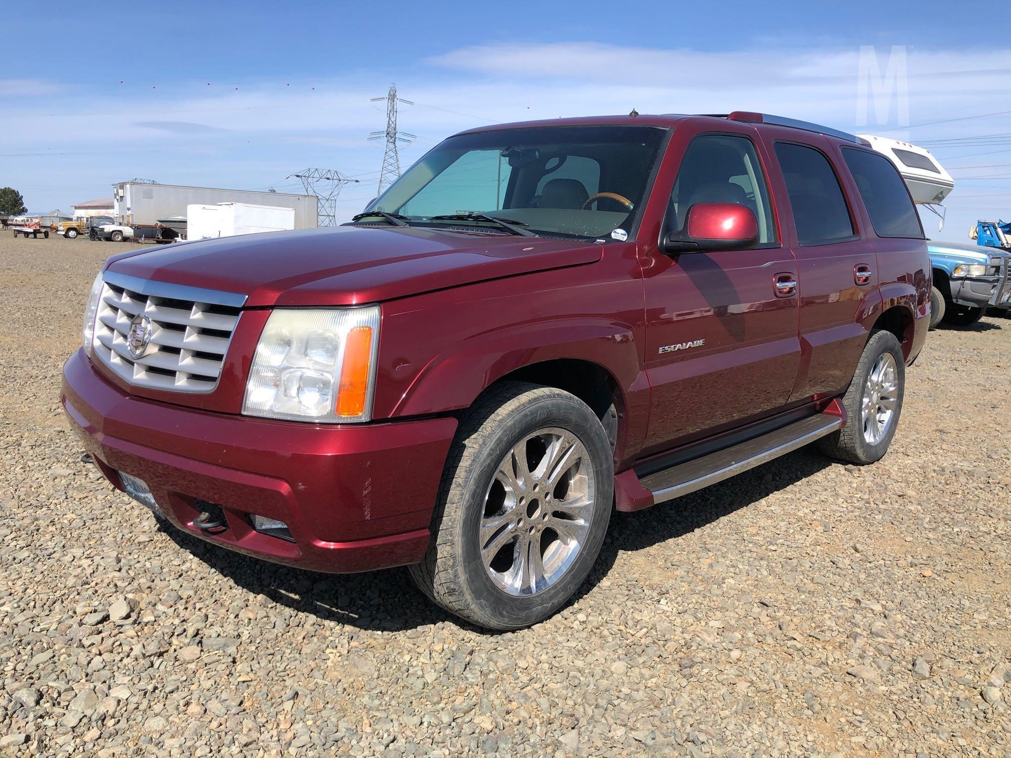 CADILLAC ESCALADE Other Auction Results - 1 Listings | MarketBook 