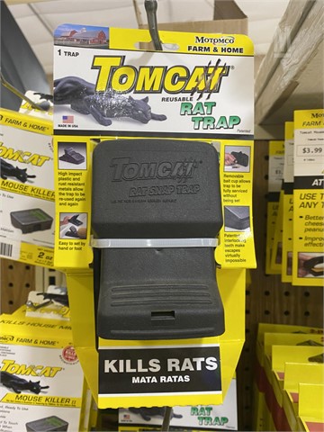 MOTOMCO LTD D 33521 TOMCAT SNAP RAT TRAP 