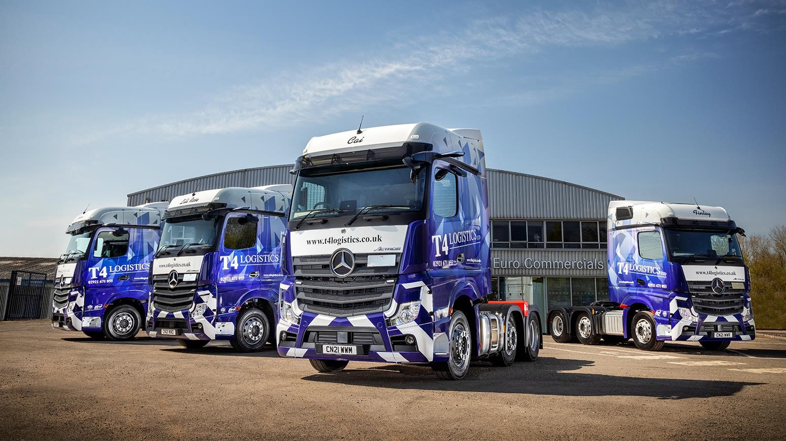 T4 Logistics Adds 4 More Mercedes-Benz Actros To Fleet