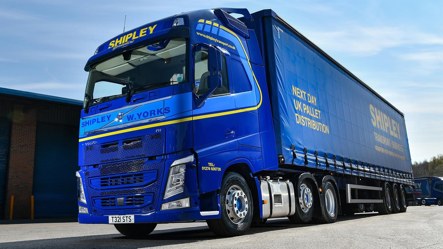 Shipley Transport Services Looks Forward To Fuel Savings With New Volvo FH With I-Save Tractors