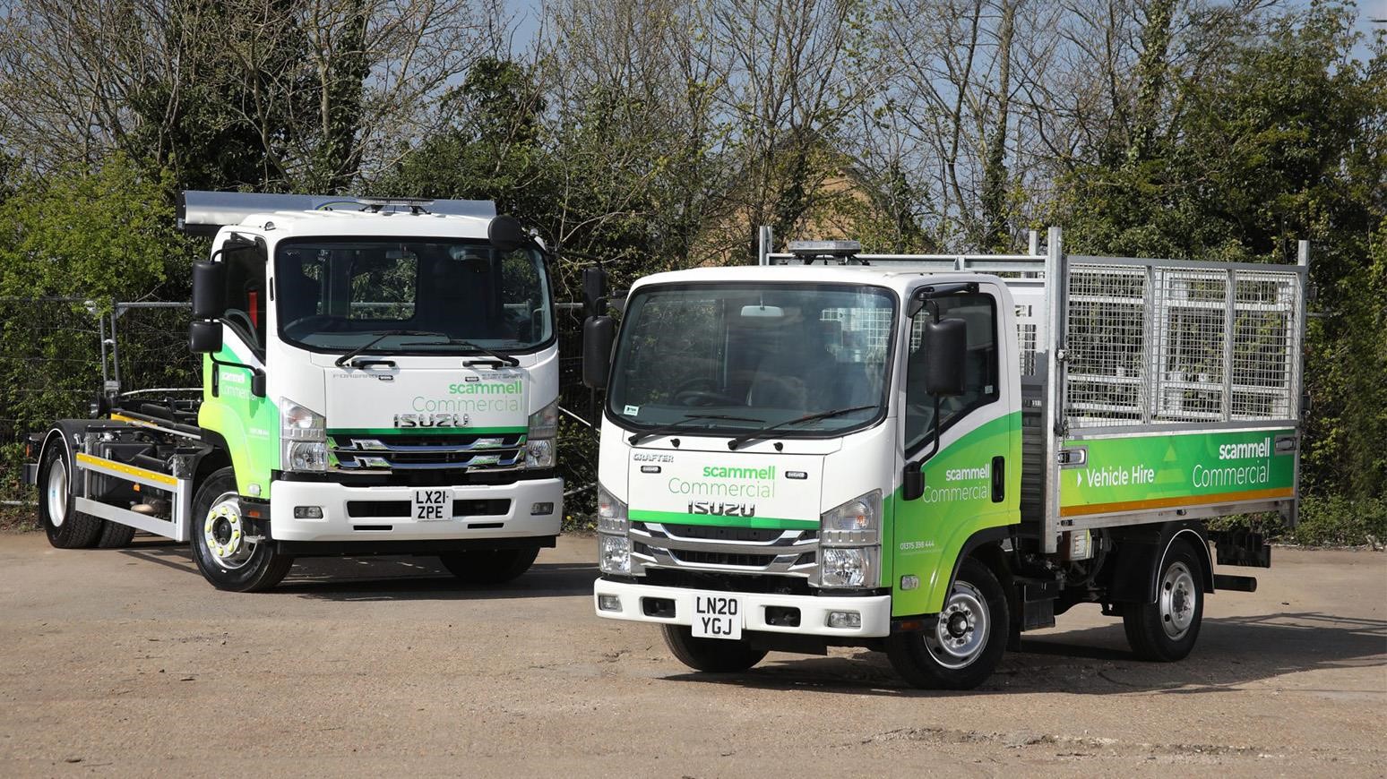 Compact Footprint, Big Payload & 3-Year Warranty: Isuzu Trucks A Winning Combination For Scammell Commercial